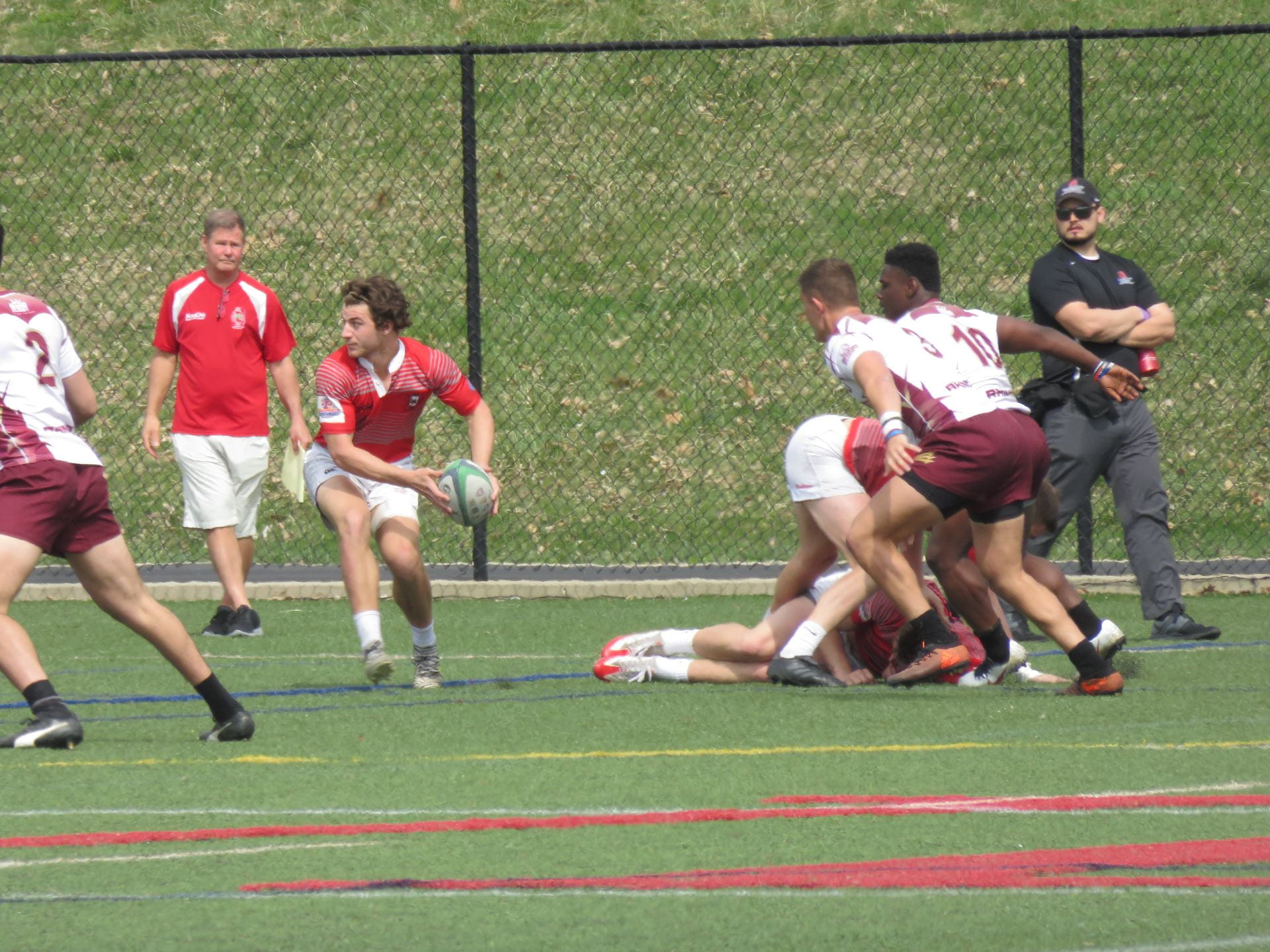 Ohio State rugby 7s action